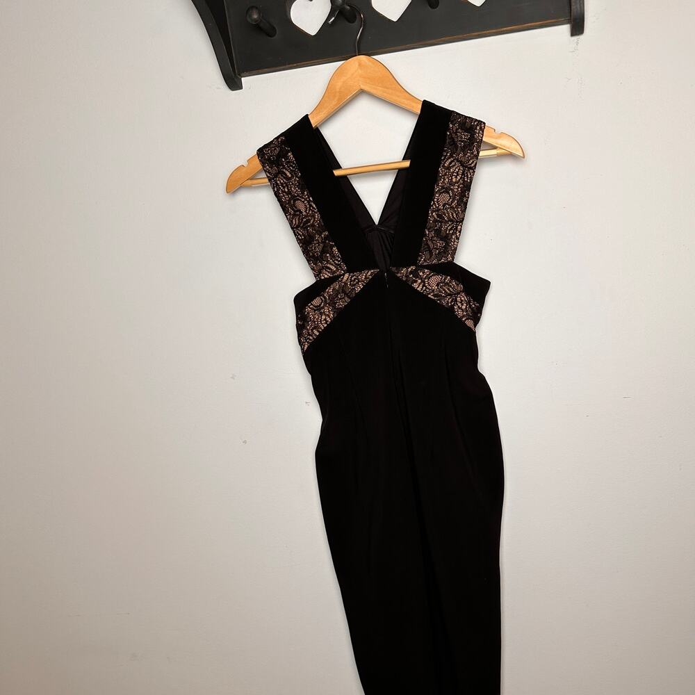 Adrianna Papell Dress Black Lace - Picture 4 of 11